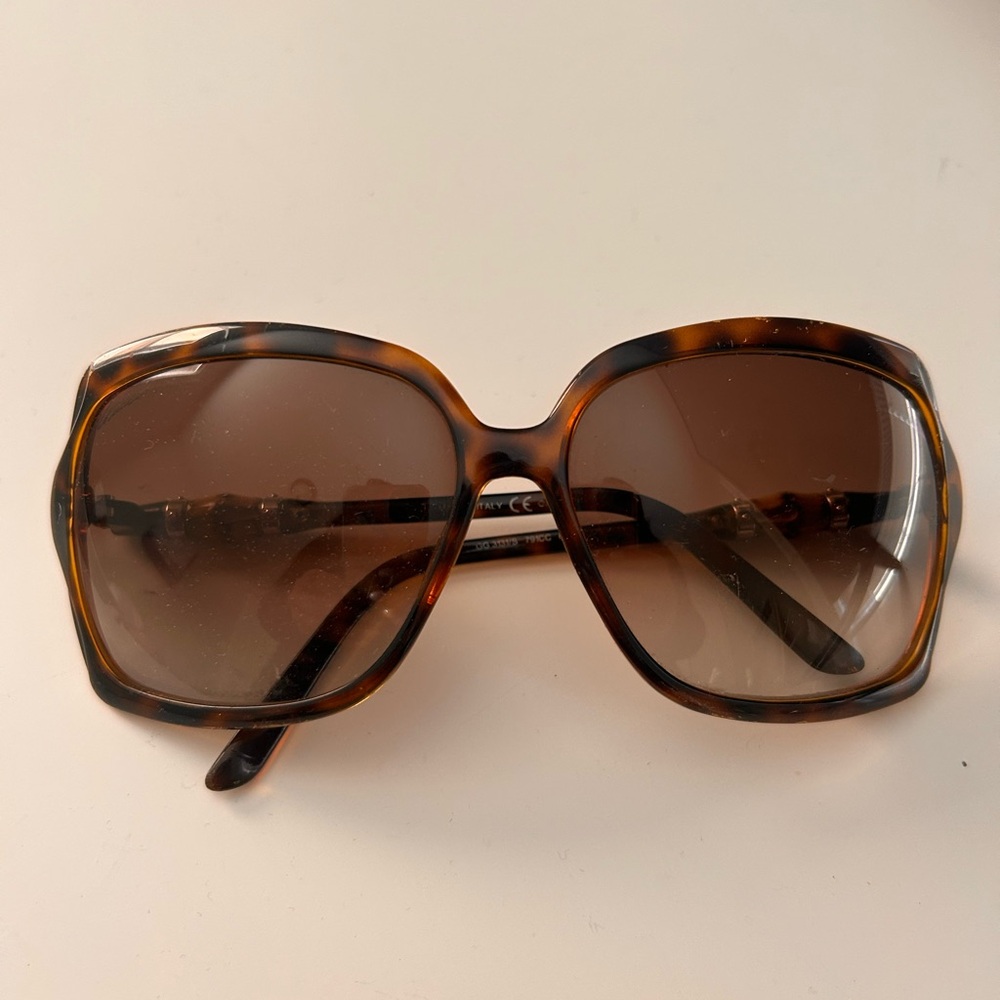 Authentic women Gucci Brown Tortoise Sunglasses